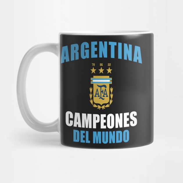 Argentina Champion World Cup 2022 by Zakzouk-store